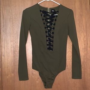 Army Green Bodysuit
